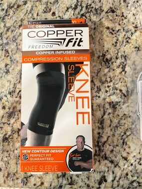 Copper fit knee cuff